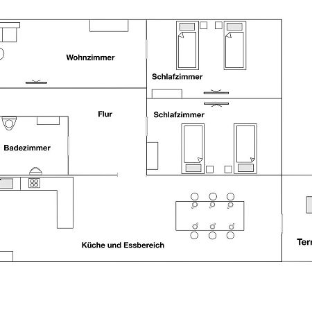 Moderne Ferienwohnung Klosterblick Guxhagen Εξωτερικό φωτογραφία